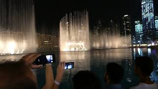 Музыкальные фонтаны Дубая