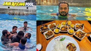 ৩০০ টাকায় ১ ঘন্টা সুইমিং করুন মিরপুর বেড়িবাঁধে - সুইমিং করার পর চুইঝাল দিয়ে ভরপুর খাওয়া দাওয়া!! screenshot 5