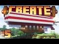 HO COSTRUITO una NAVE VOLANTE - Minecraft ITA CREATE #5