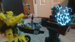 bumblebee gets stab by scourge