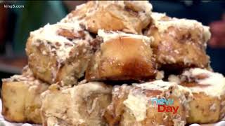 Famous Decadent cinnamon roll bread pudding - New Day Northwest Net Worth
