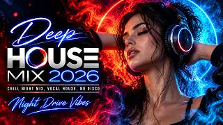 MIDNIGHT HYPNOSIS 🌙 Deep House Mix 2026 | Vocal Deep House & Night Drive Update
