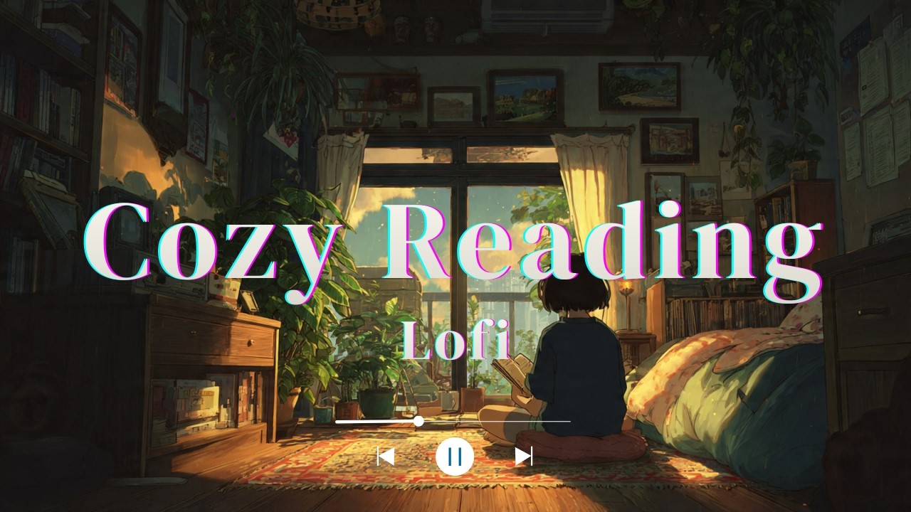📖 Cozy Reading Lofi – Warm Instrumental Music for Reading and Relaxation