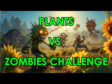 Can You Beat This INSANE Plants vs Zombies Challenge? PART 6 - YouTube
