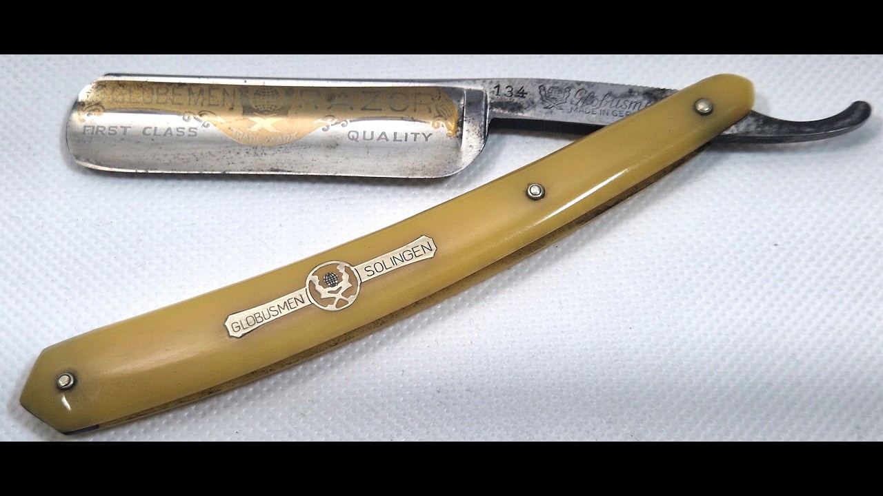 Заточка немецкой бритвы.