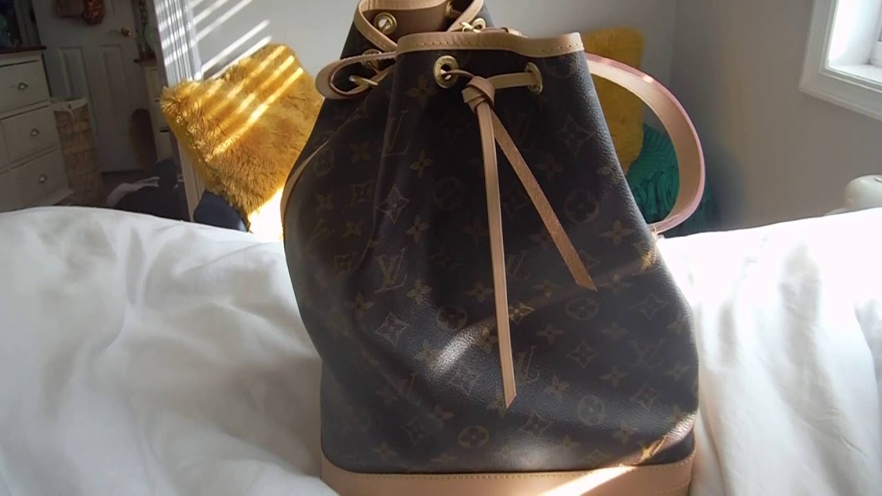 Louis vuitton Noe One month wear and tear review - YouTube