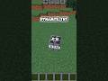 Minecraft - DYNAMITE TNT #minecraft #minecraftgameplay #minecraftpe #minecraftshorts