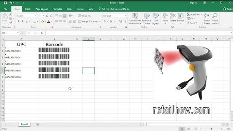 How to create barcode in Excel using barcode font