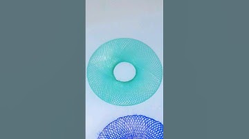 Beautiful Geometric Art ASMR #spirograph #trending #asmr #art #skills #2024 #satisfying