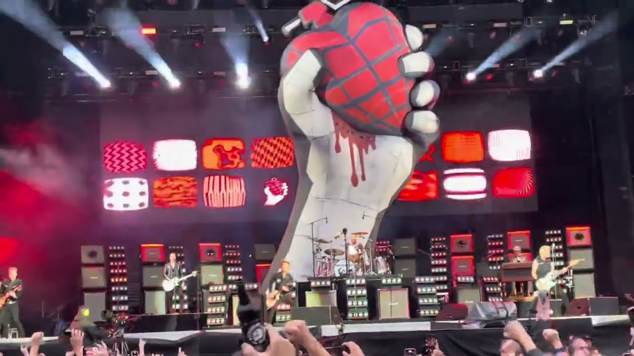 Green Day - American Idiot live at Sthlm Fields, Gärdet 20250624