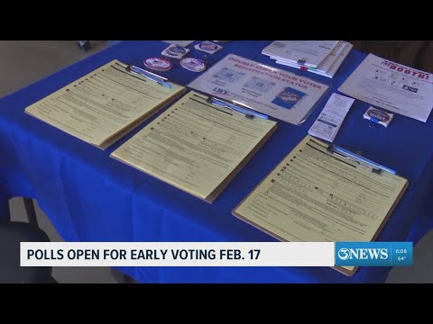 Early voting for March 3 Texas primary kicks off today! - YouTube