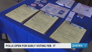 Early voting for March 3 Texas primary kicks off today!