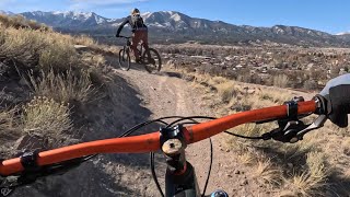 Rusty Long & Burn Pile MTB Trails Salida Colorado 