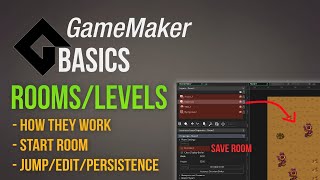 Rooms/levels - How they work [Game Maker | Basics]