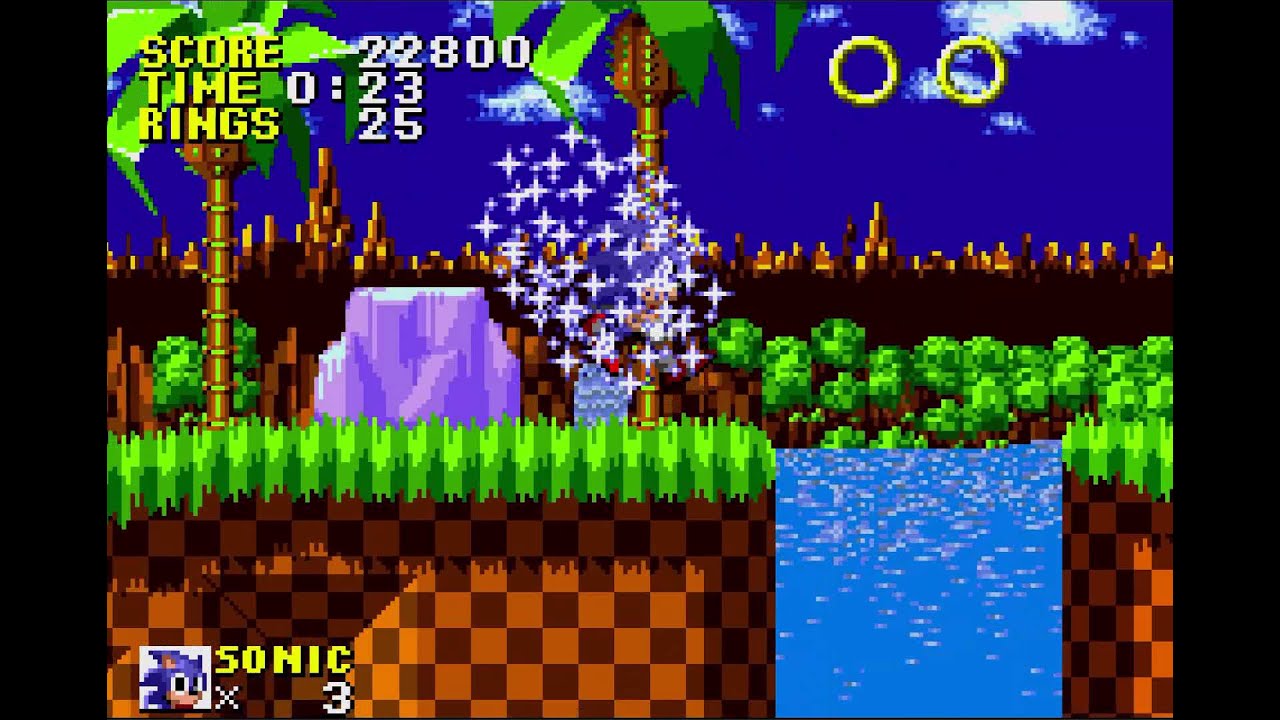 Sonic Genesis: Green Hill Zone [1080 HD] - YouTube