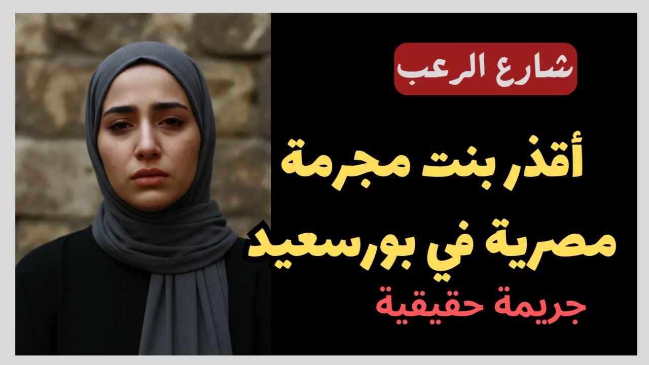 شارع الرعب | أقذر بنت مجرمة مصرية في بور سعيد تستحق الإعدام... جريمة حقيقية