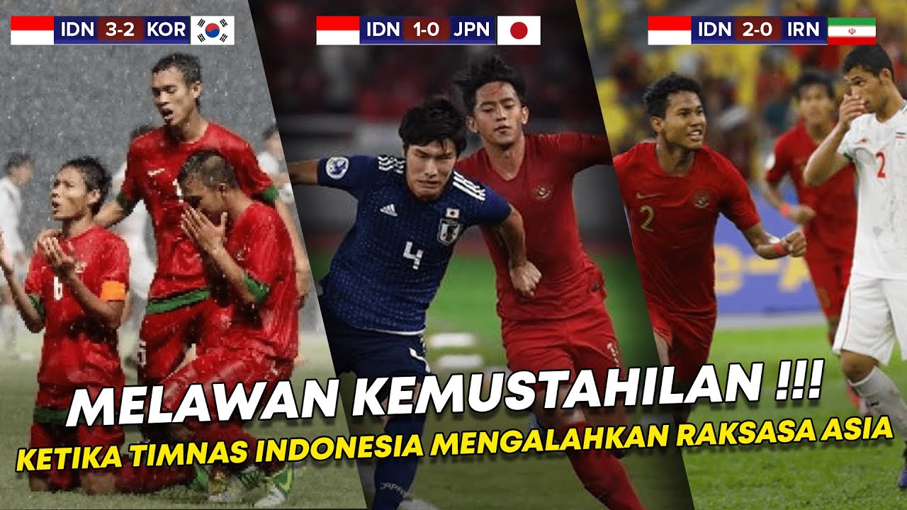 9 MOMEN TIMNAS INDONESIA MENGALAHKAN PARA RAKSASA ASIA!!!!