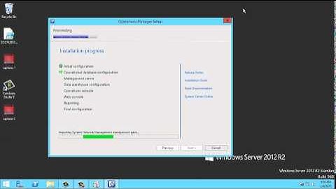 How to install SCOM 2012R2