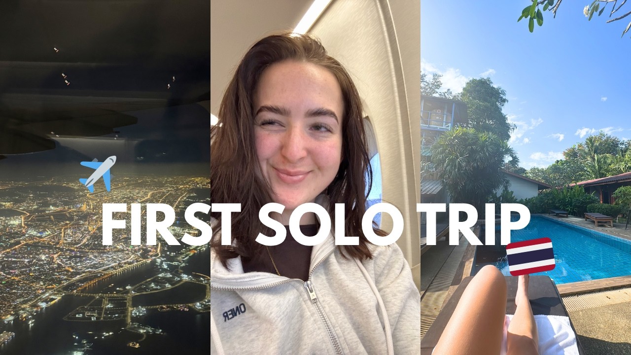 prepping for my first solo trip - YouTube