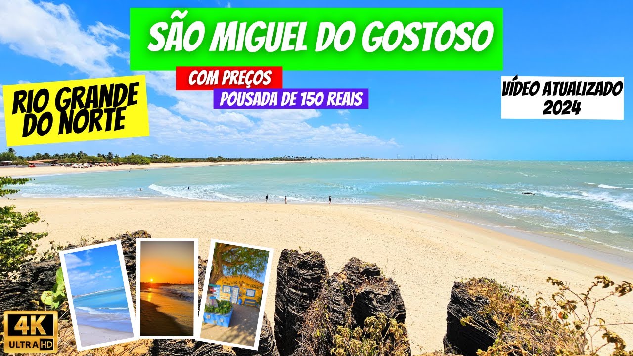 SÃO MIGUEL DO GOSTOSO - RIO GRANDE DO NORTE - QUANTO CUSTA VIAJAR? VALE A PENA? PREÇO DE TUDO POR LÁ
