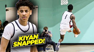 Kiyan Anthony LIGHTS OUT Performance vs Mater Dei In Front Of Carmelo | VJ Drops 30 Points!