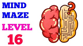 Mind Maze level 16 solution or walkthrough