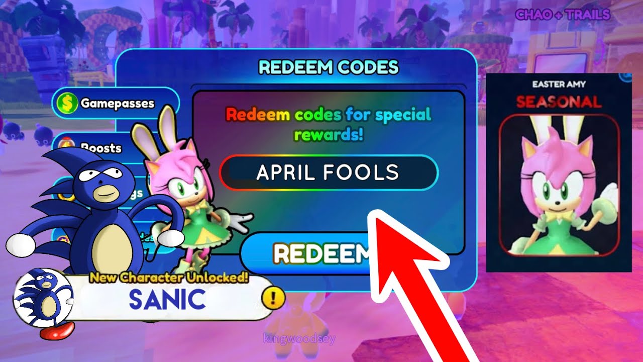 ALL NEW *SECRET* SAILOR TAILS HUNT UPDATE CODES in SONIC SPEED SIMULATOR  CODES (ROBLOX) 