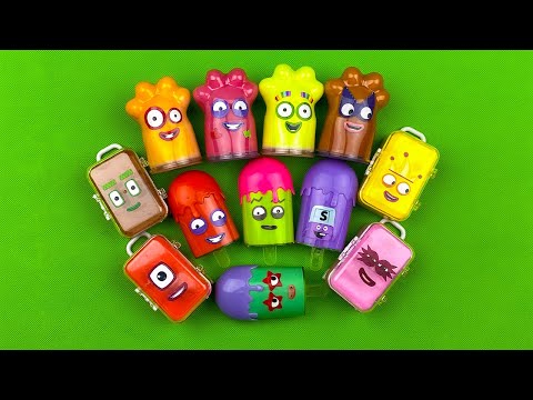 Looking for Pinkfong, Cocomelon, Hogi with All CLAY Mix Coloring! Satisfying Video ASMR