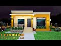 3 bedroom  box type house design idea  2 tb  laundry area  simple house design  bahay