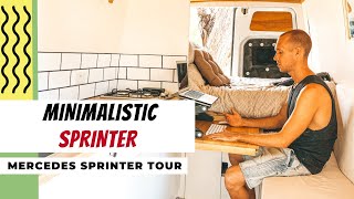 Living the digital nomad lifestyle in a Mercedes Sprinter camper (with shower) | Van Life Australia