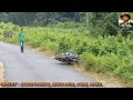 #Elephant# & #Bike# Couple #Collision#.