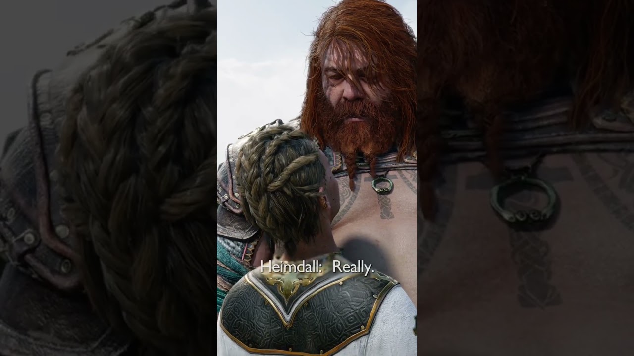 What Heimdall saw in Thor's eyes : r/GodofWar