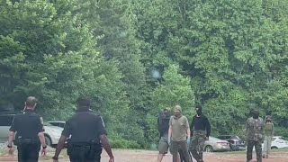 Video Shows Protesters Accused Of Causing Chaos At Worksite Near Cop City