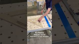 Dash-Board®️ F2 fence for any MFT with 20mm holes