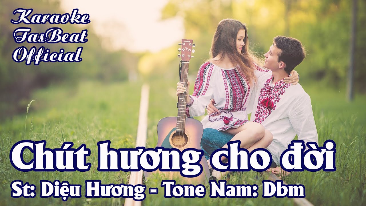Karaoke Chút Hương Cho Đời Tone Nam | TAS BEAT