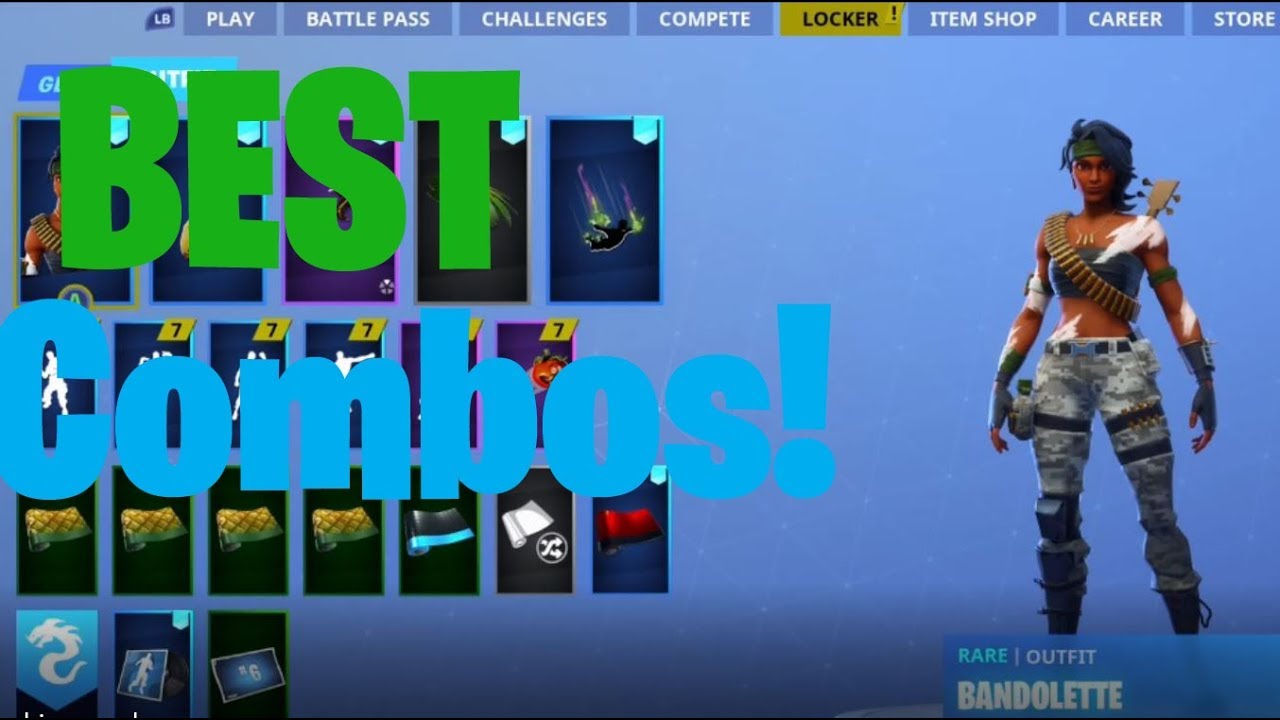 Best Bandolette Skin Combos!!!