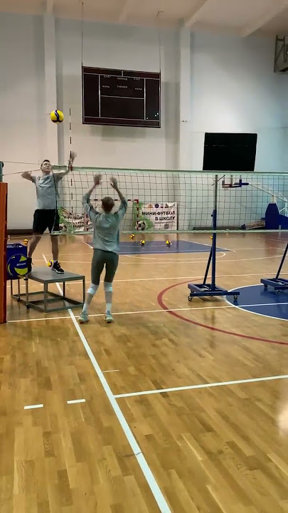 Volleyball Attack Training For Middle Blockers #volleyball #shorts #training #drill #sports #fivb