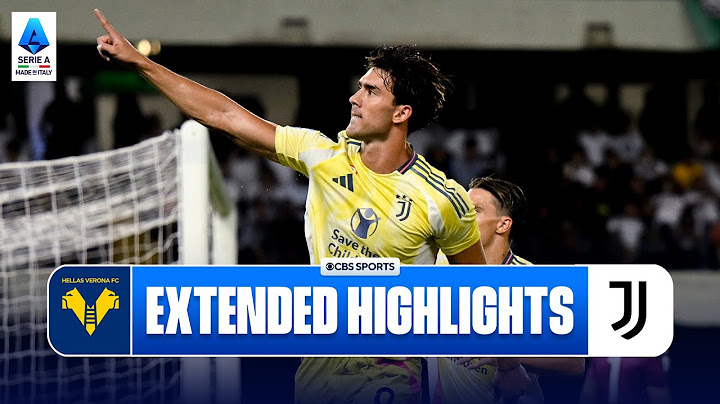 Hellas Verona vs. Juventus: Extended Highlights | Serie A | CBS Sports Golazo