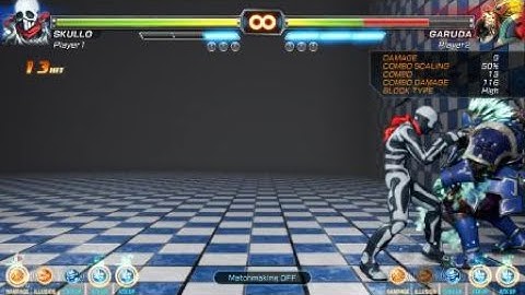 FIGHTING EX LAYER BETA - Skullomania Combo