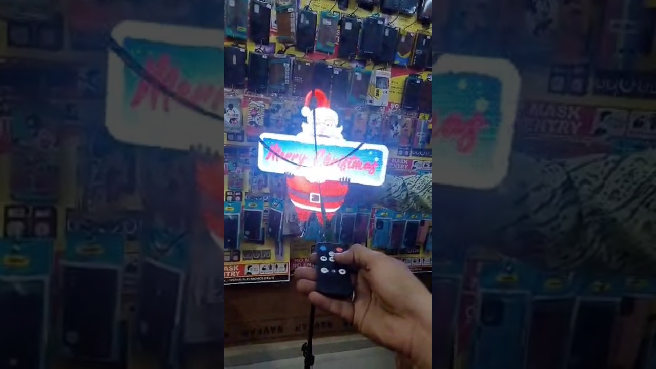 3D Hologram Spinning Fan LED Display 