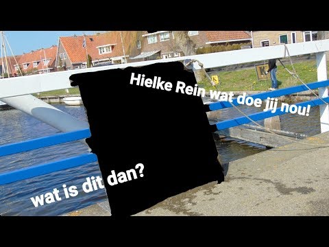 Een mooi bord! | wat doet hielke Rein nou weer ? | magneet vissen makkum