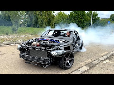 Drift Mustang - ის პირველი დონატები და დასრულებული სახე! რა მოხდა შეჯიბრზე?