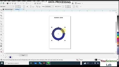 NECO 2023 #DATA #PROCESSING #practical USING CORELDRAW