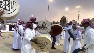 عرضة فرقة الوادي - في ميدان الفروسيه في الطائف