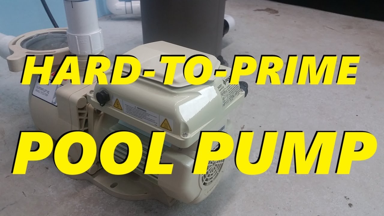 How To Prime a Stubborn Pool Pump? - YouTube