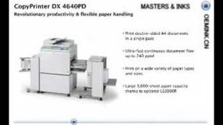 Gestetner digital duplicator DX series