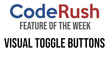 CodeRush FotW: Visual Toggle Buttons