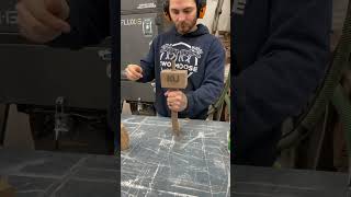 Making a woodworking mallet! #woodworking #carpentry #mallet #diy