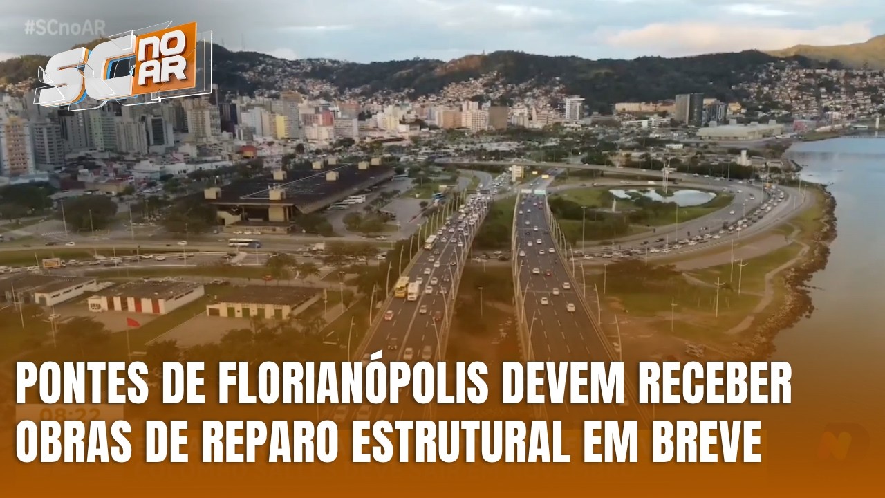 Florianópolis prevê obras de manutenção nas pontes Pedro Ivo e Colombo Salles