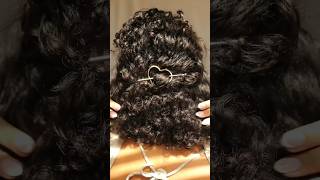 Easy Hairstyle for Short Curly Hair! #curlyhair #curlyhairstyles #naturalhair